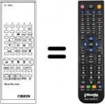 Télécommande équivalente Orion IR6540