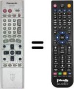 Télécommande équivalente Grundig EUR7615KPO