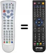 Télécommande équivalente REMCON1076