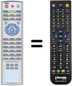 Télécommande équivalente REMCON802