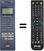 Télécommande équivalente JVC HR-D530E