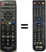 Télécommande équivalente N2QAYB000823