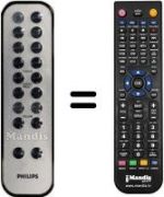 Télécommande équivalente Philips 996510005594