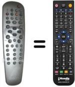 Télécommande équivalente RC19042011-01