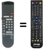 Télécommande équivalente Philips 70TA5212-03
