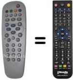 Télécommande équivalente RCLE013