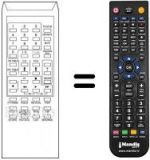Télécommande équivalente RC1021E