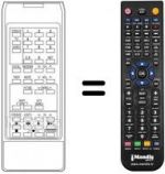 Télécommande équivalente RC1067E