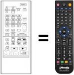 Télécommande équivalente RC-V22A