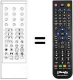 Télécommande équivalente RC1002