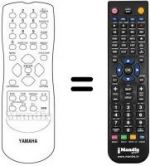 Télécommande équivalente Yamaha RC1113202