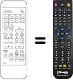 Télécommande équivalente RC13