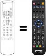 Télécommande équivalente RC150