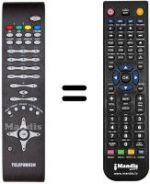 Télécommande équivalente Inno Hit IH22875WT