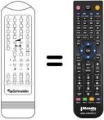 Télécommande équivalente RC201