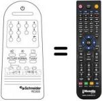 Télécommande équivalente RC203