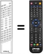 Télécommande équivalente RC3001