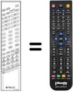Télécommande équivalente RC3010