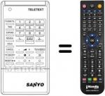 Télécommande équivalente RC317