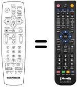 Télécommande équivalente Hitachi RC3204X
