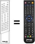Télécommande équivalente RC327