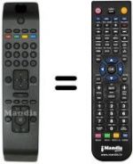 Télécommande équivalente RC3902