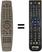 Télécommande équivalente United TVD4042