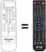 Télécommande équivalente RC5304U