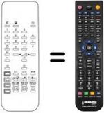 Télécommande équivalente RC5404