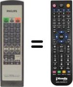 Télécommande équivalente RC5410