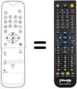 Télécommande équivalente RC61413