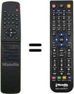 Télécommande équivalente RC647340