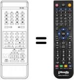 Télécommande équivalente RC658