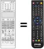 Télécommande équivalente RC8830