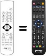 Télécommande équivalente RCF600