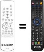 Télécommande équivalente RCS800