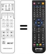 Télécommande équivalente RCT8000