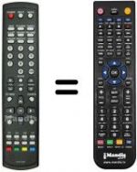 Télécommande équivalente SYTEK RC00170P