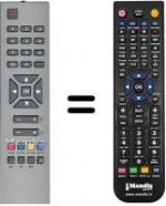 Télécommande équivalente RC1241