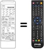 Télécommande équivalente RC20