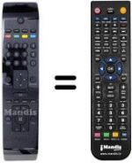 Télécommande équivalente RC3900