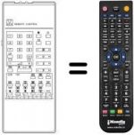Télécommande équivalente RC5370
