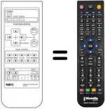 Télécommande équivalente Nec PX42