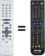 Télécommande équivalente REMCON1043