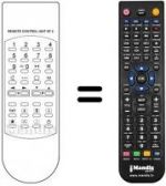 Télécommande équivalente Seleco NOVAISFF45M22NO