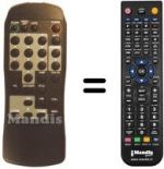 Télécommande équivalente REMCON142