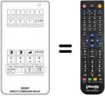 Télécommande équivalente RM609