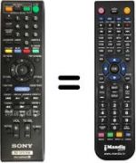 Télécommande équivalente RM-ADP053