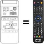 Télécommande équivalente RM-C575