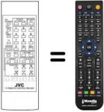 Télécommande équivalente JVC RM-C620